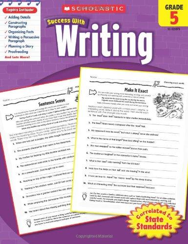 Scholastic Success with Writing, Grade 5