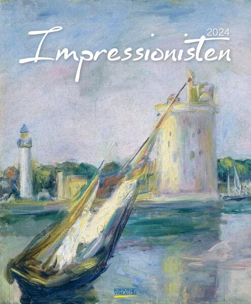 Impressionisten 2024: Kunstkalender mit Werken aus dem Impressionismus. Großer Wandkalender mit Meisterwerken der Epoche. Format: 45,5 x 55 cm.