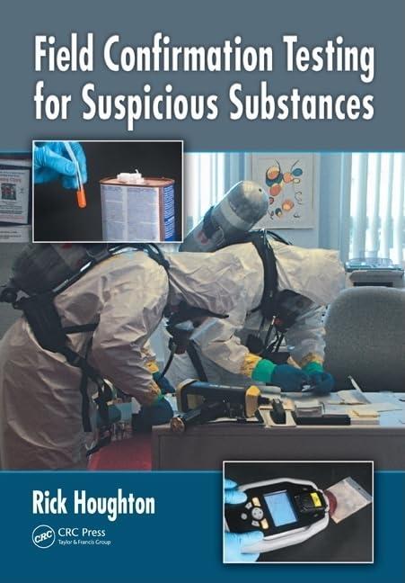 Field Confirmation Testing for Suspicious Substances