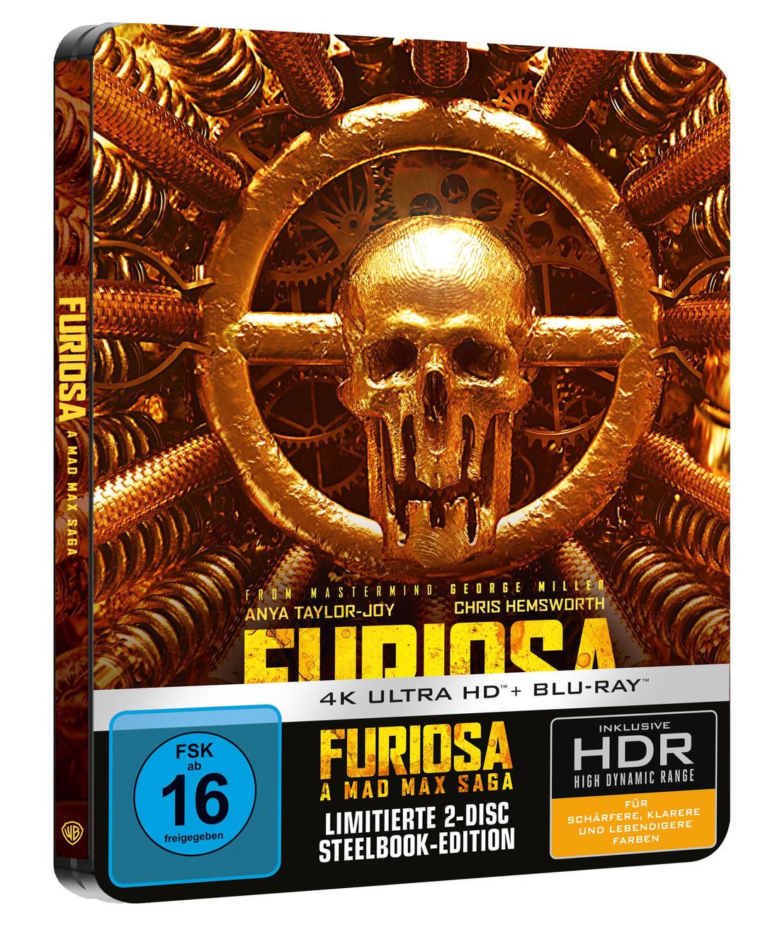 Furiosa: A Mad Max Saga - Limited Steelbook [Blu-ray]