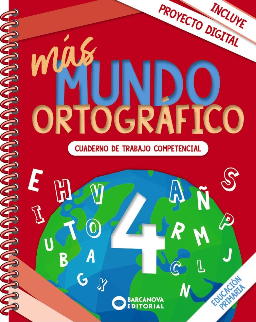 más Mundo ortográfico 4: Cuaderno de trabajo de Competencias básicas (Quaderns)