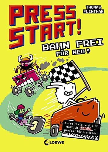 Press Start! 3 - Bahn frei für Neo!: Erstlesebuch für Kinder ab 7 Jahre mit Thema Gaming und Videospiele