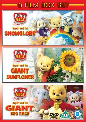 Rupert The Bear: Snowglobe / Giant Egg Race / Giant Sunflower [3 DVDs] [UK Import]