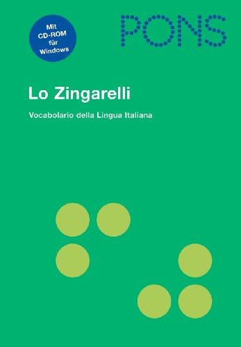 PONS Lo Zingarelli: Vocabolario della Lingua Italiana