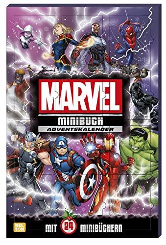 Marvel: Minibuch-Adventskalender: Mit 24 Mini-Büchern