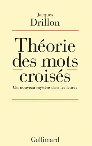 Théorie des mots croisés : un nouveau mystère dans les lettres