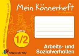 Mein Könnerheft - Arbeits- und Sozialverhalten Klasse 1/2 Da