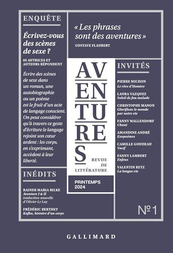 Aventures, n° 1. Ecrivez-vous des scènes de sexe ? : 65 autrices et auteurs répondent