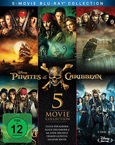 Pirates of the Caribbean 1-5 Box [Blu-ray]