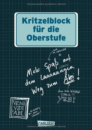 Kritzelblock für die Oberstufe