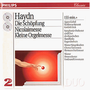 Haydn: Die Schöpfung. Nicolaimessen, Kleine Orgelmesse