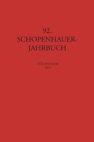 Schopenhauer-Jahrbuch: Für das Jahr 2011