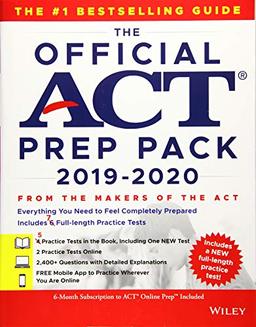 The Official ACT Prep Pack 2019-2020 with 7 Full Practice Tests: (5 in Official ACT Prep Guide + 2 Online)