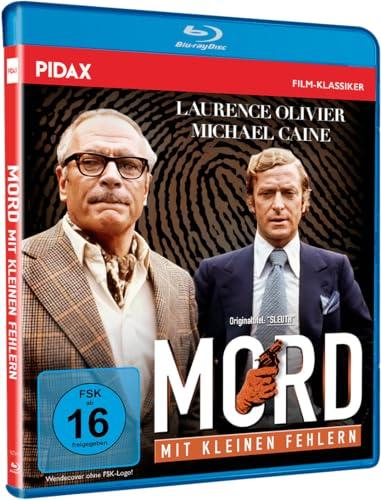 Mord mit kleinen Fehlern (Sleuth) / Kriminalfilm mit den Hollywood-Legenden Laurence Olivier und Michael Caine (Pidax Film-Klassiker) [Blu-ray]