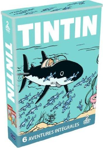 Tintin : l'oreille cassée ; l'île noire ; le sceptre d'ottokar ; le crabe aux pinces d'or ; le secret de la licorne ; .. [FR Import]