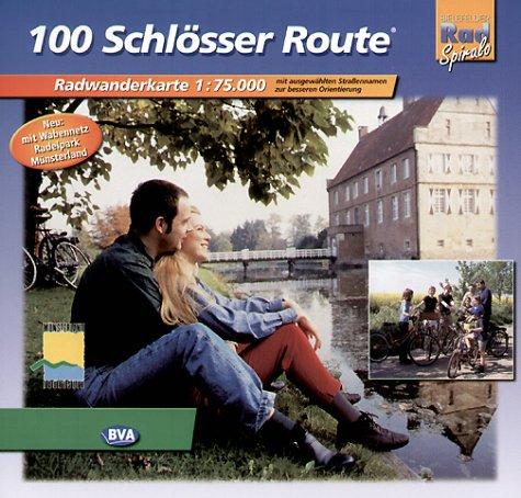 100 Schlösser Route. Radwanderkarte 1 : 75 000