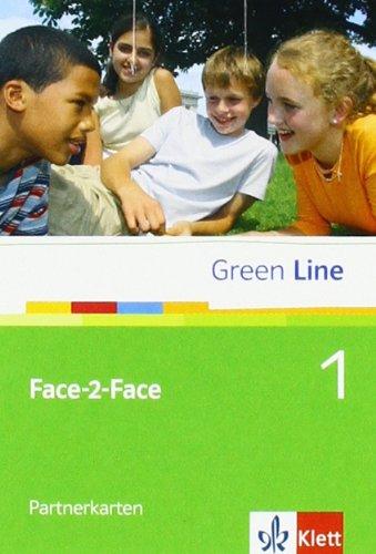 Green Line / Face-2-Face (5. Klasse): 99 Partnerkarten für Wiederholung, Festigung, Freiarbeit, Rollenspiel, Kommunikation