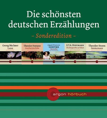 Die schönsten deutschen Erzählungen, Sonderedition, 5 Audio-CDs