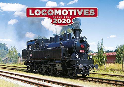 Train Calendar - Calendars 2019 - 2020 Calendar - Steam Train Calendar - Photo Calendar - Locomotives Calendar by Helma (Multilingual Edition)