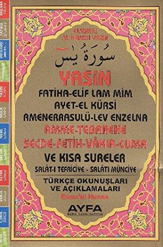 Yasin Amme-Tebareke Secde-Fetih-Vakıa-Cuma Türkçe Okunuşları ve Açıklamaları (Orta Boy Kod:090)