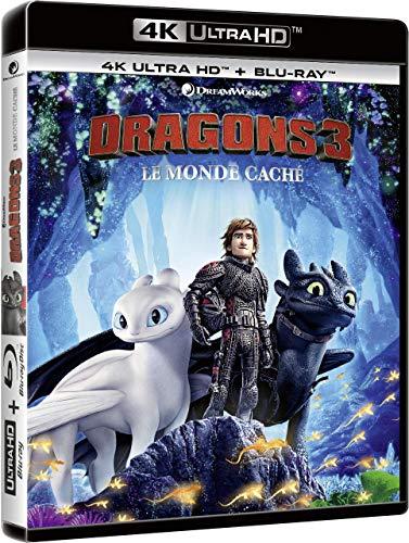 Dragons 3 : le monde caché 4k ultra hd [Blu-ray] [FR Import]