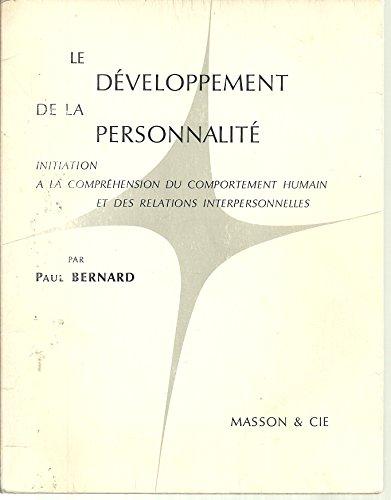 Le Développement de la personnalité