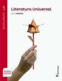 Literatura universal serie conoce 1 bachillerato saber hacer