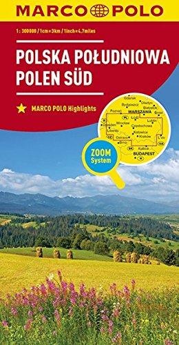 MARCO POLO Karte Polen Süd 1:300 000 (MARCO POLO Karten 1:300.000)