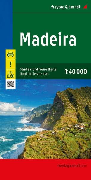 Madeira, Straßen- und Freizeitkarte 1:40.000, freytag & berndt: Inklusive Infoguide mit Ausflugszielen (freytag & berndt Auto + Freizeitkarten)