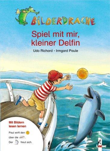 Bilderdrache. Spiel mit mir, kleiner Delfin