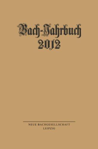 Bach-Jahrbuch 2012