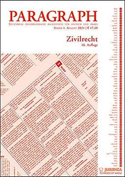 Paragraph - Zivilrecht: 16. Auflage (Edition Juridica)