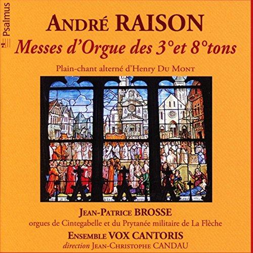 Messes D'orgue Des 3°et 8° Tons