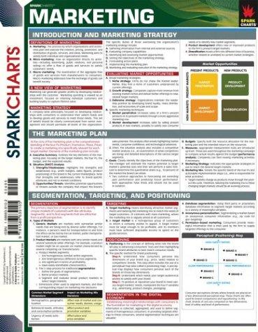 Marketing (Sparknotes Sparkcharts)