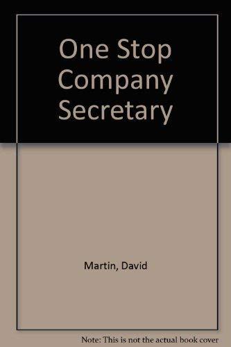 One Stop Company Secretary