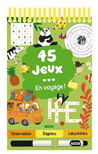 45 jeux... en voyage !