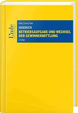 Handbuch Betriebsaufgabe und Wechsel der Gewinnermittlung