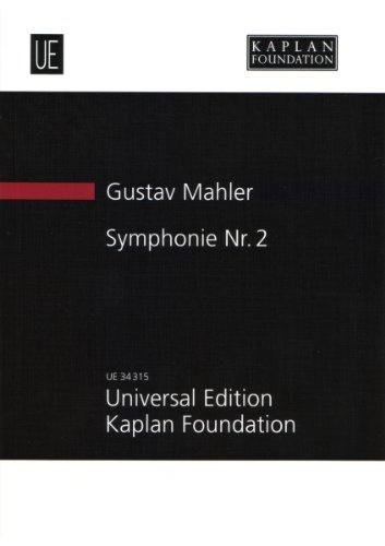 Symphonie Nr. 2: "Auferstehungssymphonie". für Soli, gemischten Chor (SATB) und Orchester. Studienpartitur