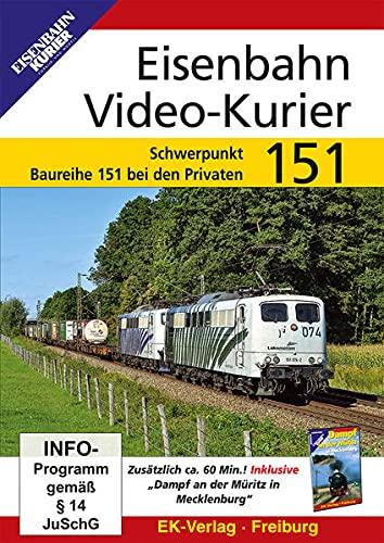 Eisenbahn Video-Kurier 151 - Schwerpunkt Baureihe 151 bei den Privaten