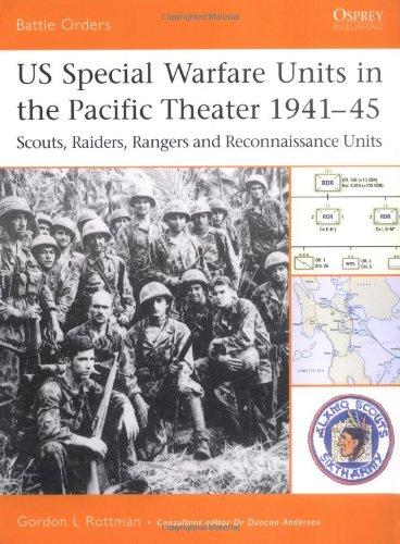 US Special Warfare Units in the Pacific Theater 1941-45: "Scouts, Raiders, Rangers and Reconnaissance Units" (Battle Orders, Band 12)