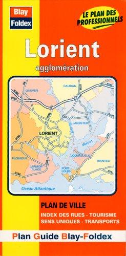 Plan de ville : Lorient (avec un index)