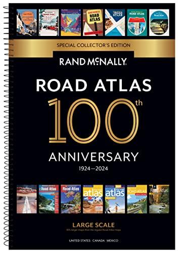 Rand McNally 2024 Large Scale Road Atlas: 1924-2024 (The Rand McNally Large Scale Road Atlas)