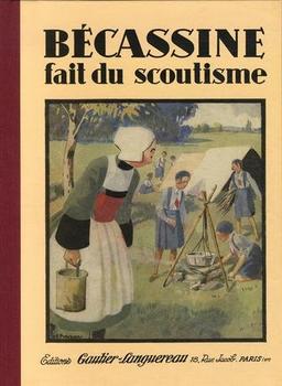 Bécassine. Bécassine fait du scoutisme