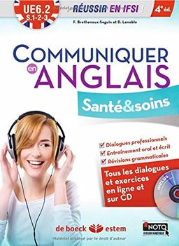 Communiquer en anglais : santé et soins, UE 6.2, S.1, 2, 3