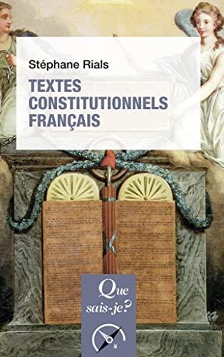 Textes constitutionnels français