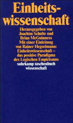 Einheitswissenschaft (suhrkamp taschenbuch wissenschaft)