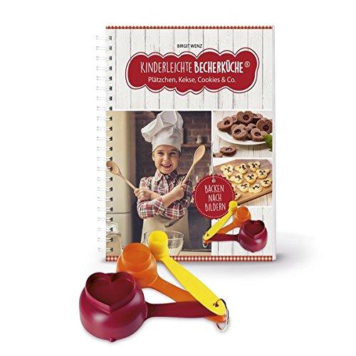 Kinderleichte Becherküche - Plätzchen, Kekse, Cookies & Co.: Backset inkl. 3-teiliges Messbecher-Set, bekannt aus "Die Höhle der Löwen" (Kinderleichte Becherküche / Bekannt aus "Die Höhle der Löwen")