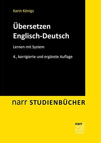 Übersetzen Englisch-Deutsch: Lernen mit System (Narr Studienbücher)