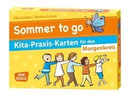 Sommer to go Kita-Praxis-Karten für den Morgenkreis