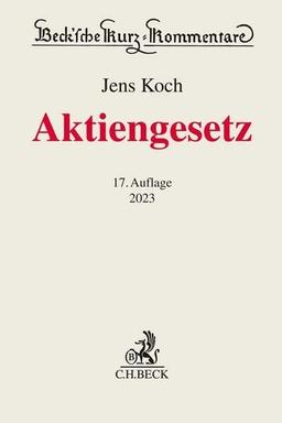 Aktiengesetz (Beck'sche Kurz-Kommentare)